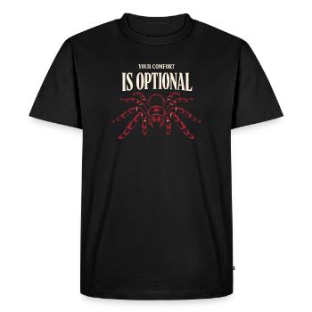 Propriétaire d’araignée Propriétaire de la Tarentule - T-shirt Premium bio Homme - noir - Devant - Nico (187cm)