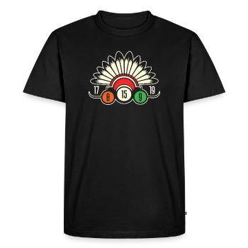 Bingo Bingo Indiens Bingo - T-shirt Premium bio Homme - noir - Devant - Nico (187cm)