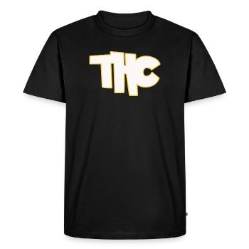 THC - T-shirt Premium bio Homme - noir - Devant - Nico (187cm)