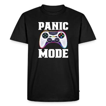 Gaming Gamer Video Games Controllers Gaming Gamers - Men's Premium Organic T-Shirt - black - Front - Nico (187cm)