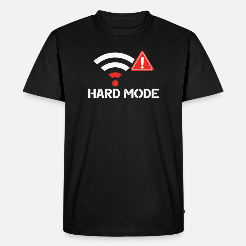 Gaming Gamer Videospiele Controller Zocken Zocker - Männer Premium Bio T-Shirt - Schwarz