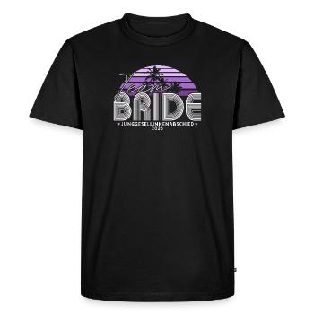 Team Bride Hen Party Bachelorette Party 2026 - Men's Premium Organic T-Shirt - black - Front - Nico (187cm)