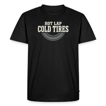 Autocross de piste de la Journée de la Piste Poussière de Frein HPDE - T-shirt Premium bio Homme - noir - Devant - Nico (187cm)