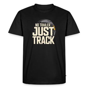 Autocross de piste de la Journée de la Piste Poussière de Frein HPDE - T-shirt Premium bio Homme - noir - Devant - Nico (187cm)