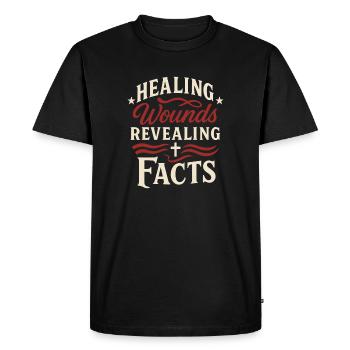Forensic Nurse Practitioner Healing Wounds Coroner - Men's Premium Organic T-Shirt - black - Front - Nico (187cm)