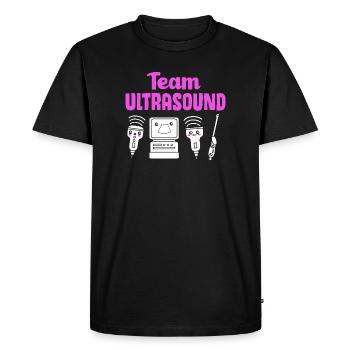 Ultrasonic Technician Ultrasonic Technician - Men's Premium Organic T-Shirt - black - Front - Nico (187cm)