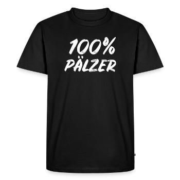 Palatinat Palatinat 100 % Palatinat - T-shirt Premium bio Homme - noir - Devant - Nico (187cm)