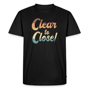 Hypothèque Dette de copropriété - T-shirt Premium bio Homme - noir - Devant - Nico (187cm)
