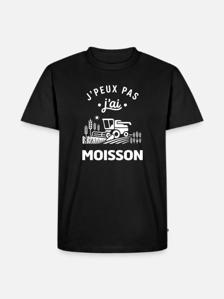 J'peux pas j'ai Moisson - T-shirt Premium bio Homme - noir