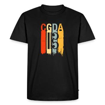 CGDA accordant l’alto, musicien à cordes rétro - T-shirt Premium bio Homme - noir - Devant - Nico (187cm)