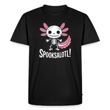Dragon Squelette de Spooksalot - T-shirt Premium bio Homme - noir - Devant - Nico (187cm)