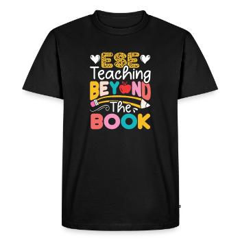 Cadeaux pour les enseignants ESE - T-shirt Premium bio Homme - noir - Devant - Nico (187cm)