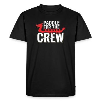 Équipe de pagayeurs du Dragon Boat Club Cadeau de bateaux Dragon - T-shirt Premium bio Homme - noir - Devant - Nico (187cm)