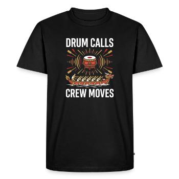 Équipe de pagayeurs du Dragon Boat Club Cadeau de bateaux Dragon - T-shirt Premium bio Homme - noir - Devant - Nico (187cm)