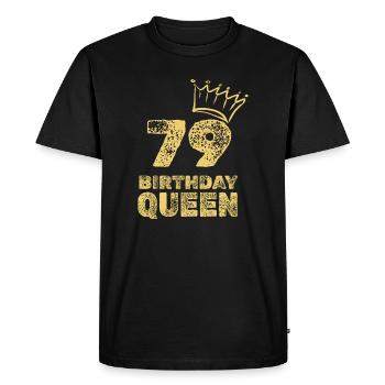 79 - T-shirt Premium bio Homme - noir - Devant - Nico (187cm)