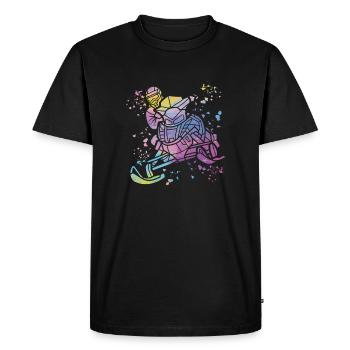 Snowmobile, Snowmobile, Snowmobile - Men's Premium Organic T-Shirt - black - Front - Nico (187cm)