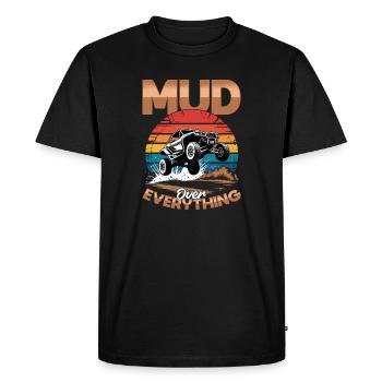 UTV Off Road 4 Wheeler Side by side - Men's Premium Organic T-Shirt - black - Front - Nico (187cm)