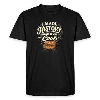 Ancient Mesopotamia, Sumerian - Men's Premium Organic T-Shirt - black - Front - Nico (187cm)
