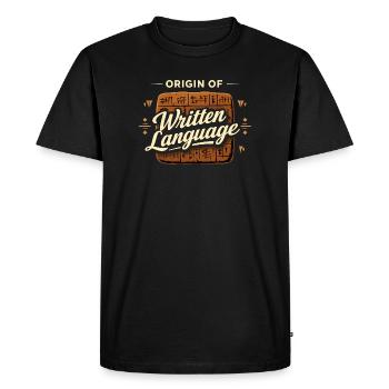 Ancient Mesopotamia, Sumerian - Men's Premium Organic T-Shirt - black - Front - Nico (187cm)