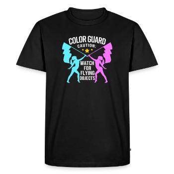 Carnival Flagwaving Flag-waving Carnival - Men's Premium Organic T-Shirt - black - Front - Nico (187cm)