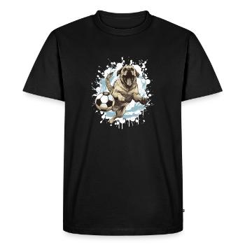 Équipe de football canin Kangal - T-shirt Premium bio Homme - noir - Devant - Nico (187cm)