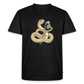 Snake Golf Golf Clubs - T-shirt Premium bio Homme - noir - Devant - Nico (187cm)