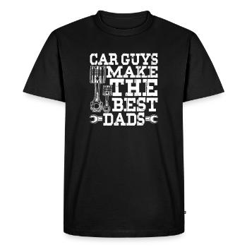 Car Friends: Best Dad's Father's Day Father's Day Gifts - Men's Premium Organic T-Shirt - black - Front - Nico (187cm)