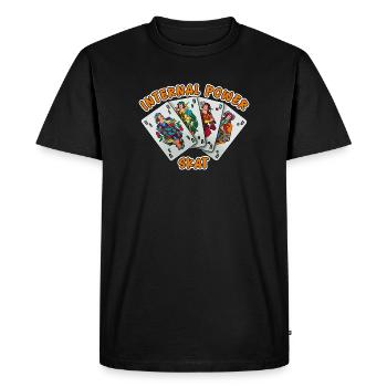 Skat : Force mentale - T-shirt Premium bio Homme - noir - Devant - Nico (187cm)