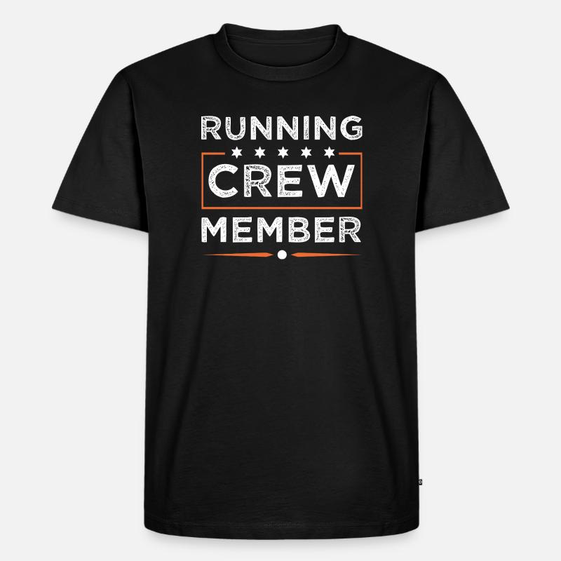 Équipe de Course - T-shirt Premium bio Homme - noir