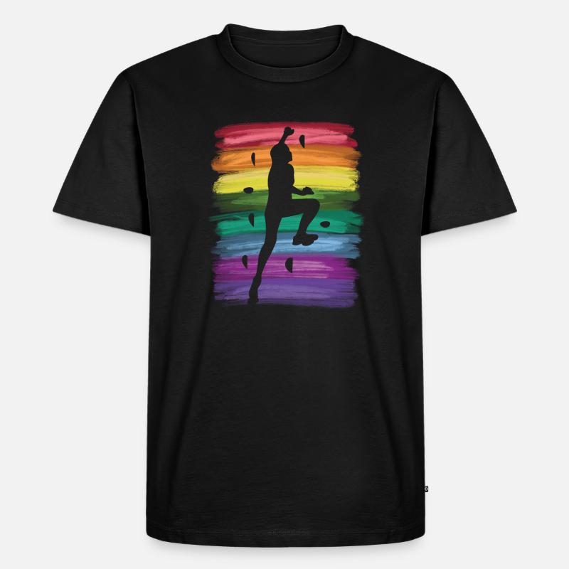 Bloc de bloc de Boulderer - T-shirt Premium bio Homme - noir