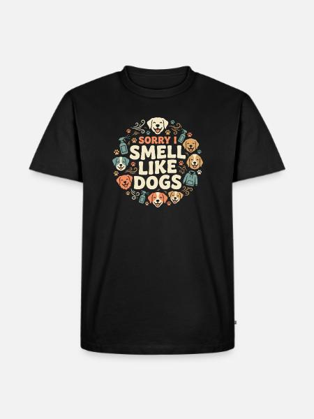 Zwingertechniker, Zwingerassistent, Tierpflege - Männer Premium Bio T-Shirt - Schwarz