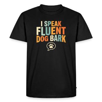 Kennel technician, kennel assistant, animal care - Men's Premium Organic T-Shirt - black - Front - Nico (187cm)