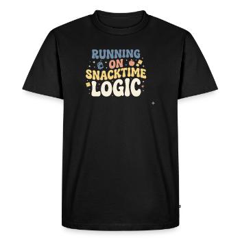 Head of the daycare center, head of the preschool - Men's Premium Organic T-Shirt - black - Front - Nico (187cm)