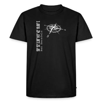 Bad Hersfeld - T-shirt Premium bio Homme - noir - Devant - Nico (187cm)