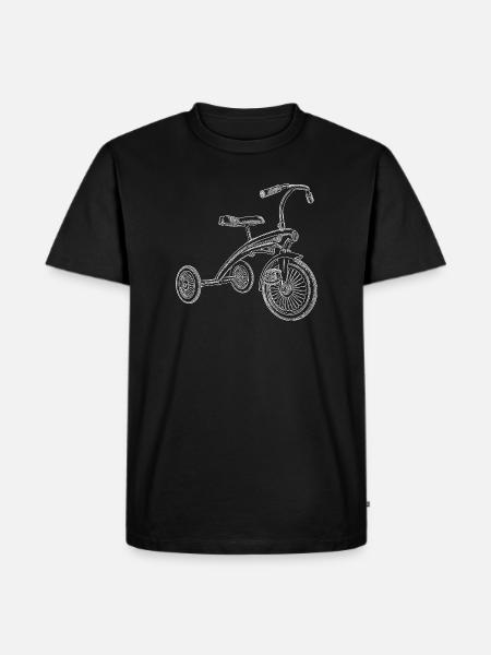 Tricycle - T-shirt Premium bio Homme - noir