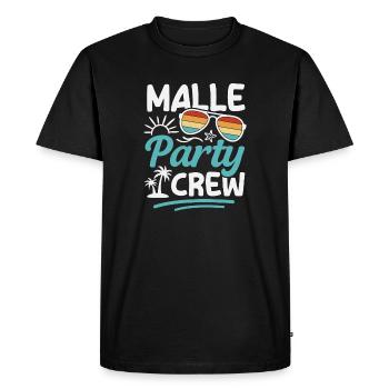Équipe de fête Malle Groupes de vacances à Majorque - T-shirt Premium bio Homme - noir - Devant - Nico (187cm)