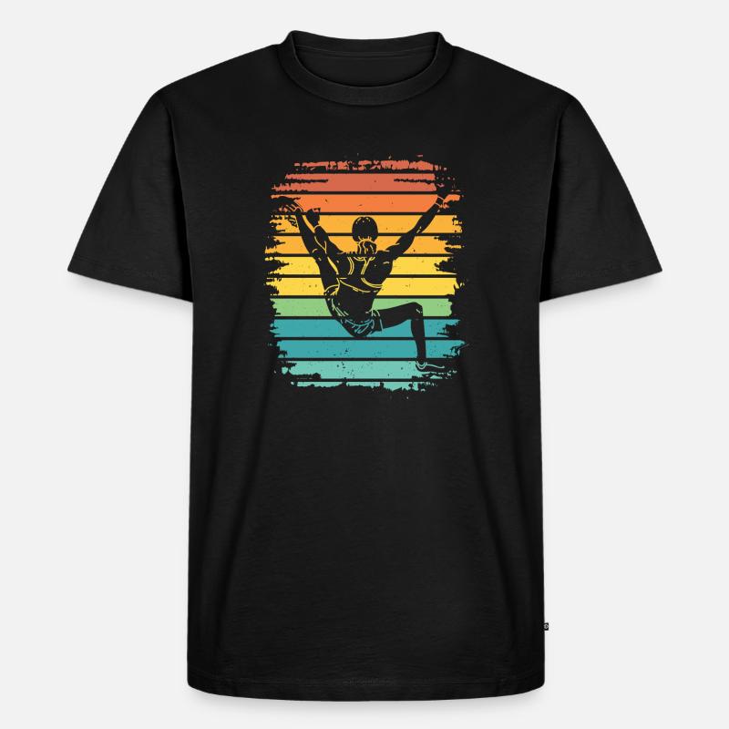 Bloc de bloc de Boulderer - T-shirt Premium bio Homme - noir