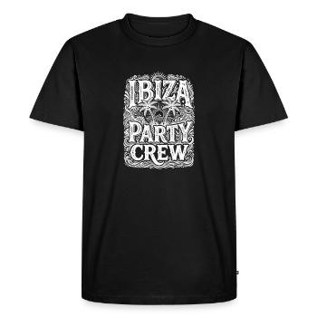 Malle 2026 - T-shirt Premium bio Homme - noir - Devant - Nico (187cm)