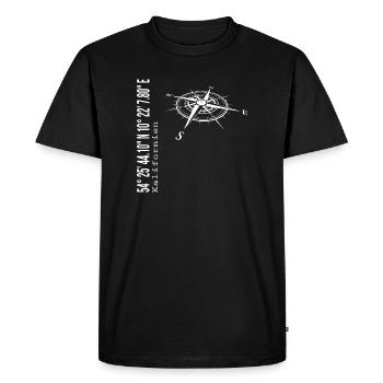 Californie - T-shirt Premium bio Homme - noir - Devant - Nico (187cm)
