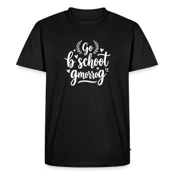 Tu es assez bon sur Internet Meme - T-shirt Premium bio Homme - noir - Devant - Nico (187cm)