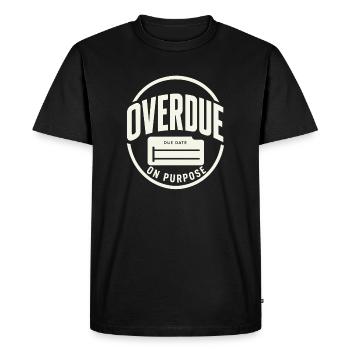 Überfällig mit Absicht - T-shirt Premium bio Homme - noir - Devant - Nico (187cm)