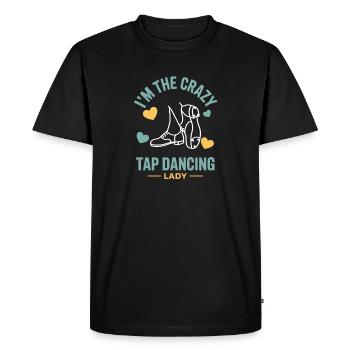 Tap Dance Tap Dancing Tap Dancer Gifts - Men's Premium Organic T-Shirt - black - Front - Nico (187cm)