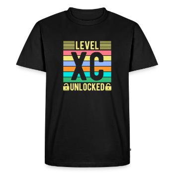 Cadeaux Funny XC Running Runner Édition Unique - T-shirt Premium bio Homme - noir - Devant - Nico (187cm)