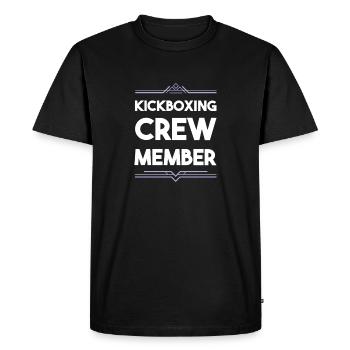 Équipe de kickboxing - T-shirt Premium bio Homme - noir - Devant - Nico (187cm)