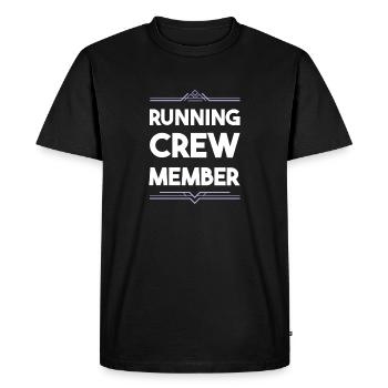 Équipe de Course - T-shirt Premium bio Homme - noir - Devant - Nico (187cm)