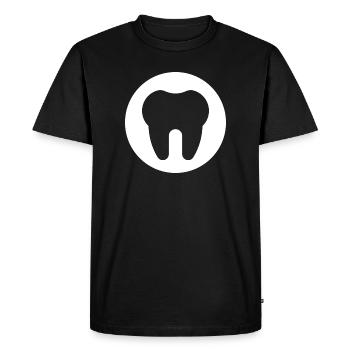 Dentiste, dentiste, cabinet dentaire - T-shirt Premium bio Homme - noir - Devant - Nico (187cm)