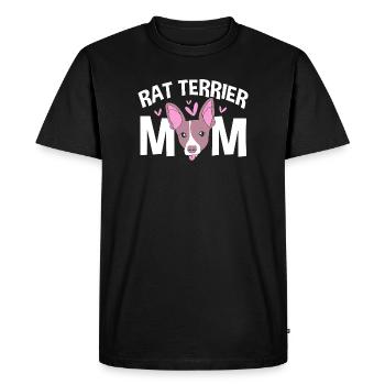 Rat Terrier - Men's Premium Organic T-Shirt - black - Front - Nico (187cm)