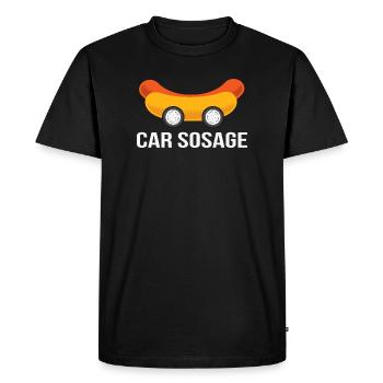 Voiture Sosage S84 - T-shirt Premium bio Homme - noir - Devant - Nico (187cm)