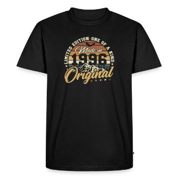 Original 1996 Vintage Vintage Cadeau d’anniversaire - T-shirt Premium bio Homme - noir - Devant - Nico (187cm)