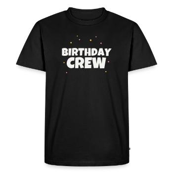 Groupe de célébration de l’équipe de l’équipe d’anniversaire - T-shirt Premium bio Homme - noir - Devant - Nico (187cm)